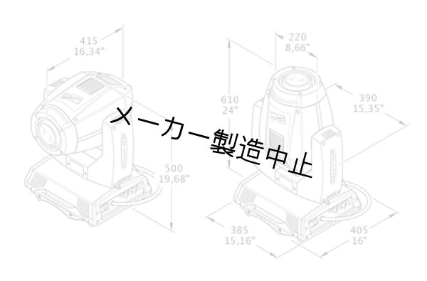 画像2: Clay Paky Alpha Spot HPE 300 (2)