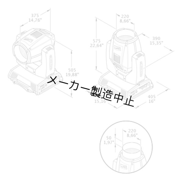 画像2: Clay Paky Alpha Wash 700 (2)