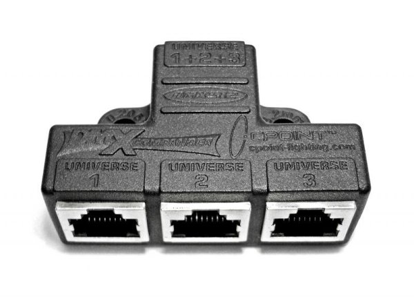 画像1: CPoint DMXコンパウンダー [DMXCOMP-RJ45] (1)