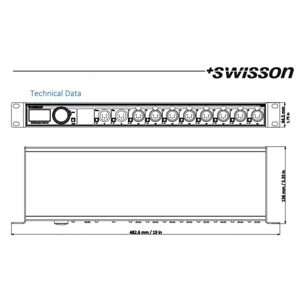 画像3: Swisson 2:8 A/B Splitter - XPD-28(スウィッソン) (3)