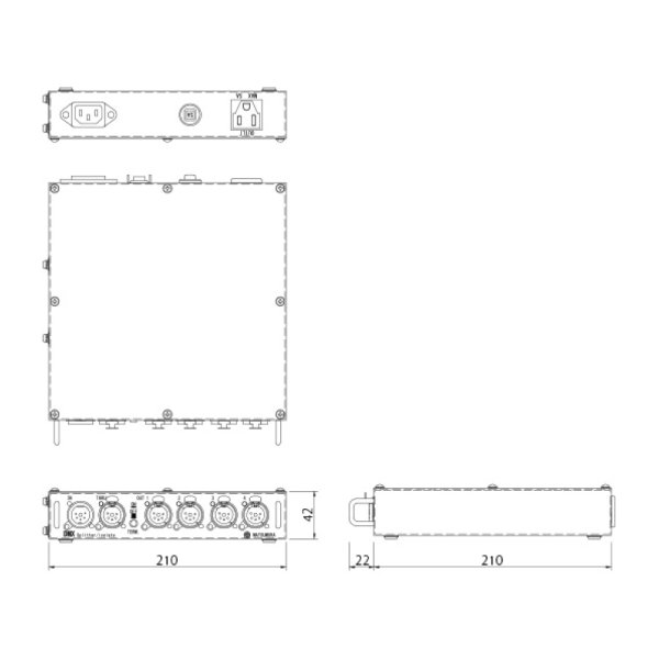 画像2: 松村 DMXスプリッタ 置形 DX-4SPI (2)