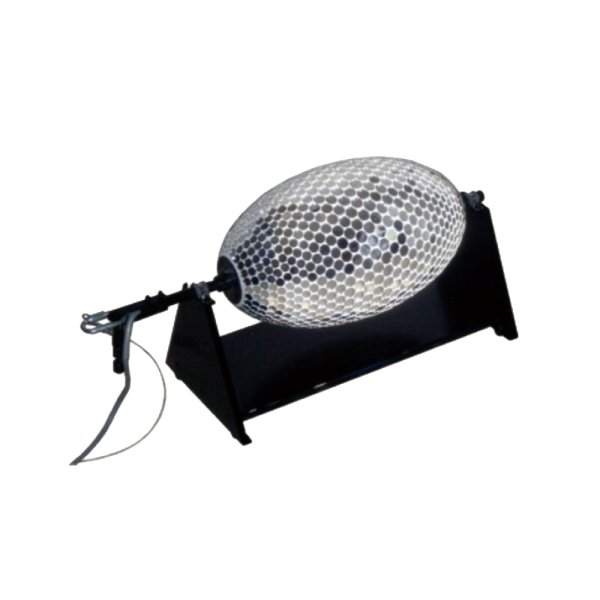 画像1: 日照 一体型据置丸鏡ミラーボール φ240×400 DMX変速式 (1)