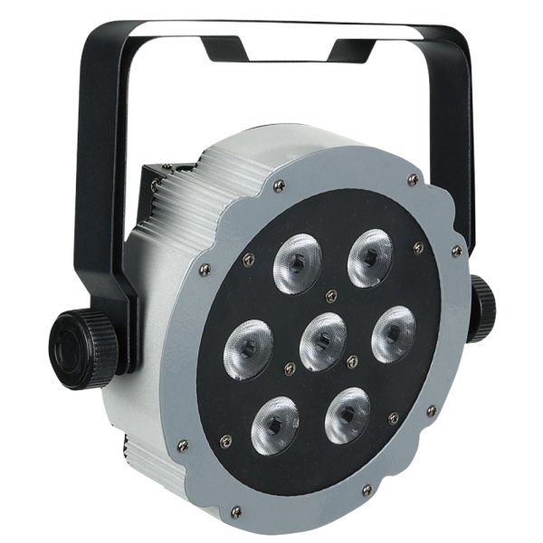画像4: HIGHLITE Showtec Compact Par 7 Tri - RGB - Grey(ショーテック コンパクトパー 7 トライ - RGB グレー) (4)