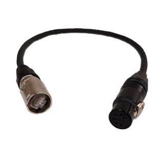 舞台照明　Cpoint RJ45 to XLR-5 アダプター オスメス セット Amazon.com: SIRS-E 2-Pack - CPoint XLR RJ45 Adapter CAT-5