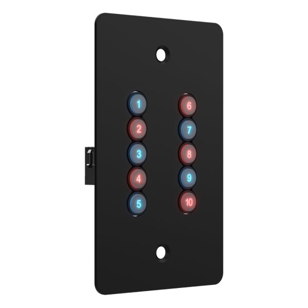 画像1: ChamSys GeNetix 10Scene Wall Plate (1)