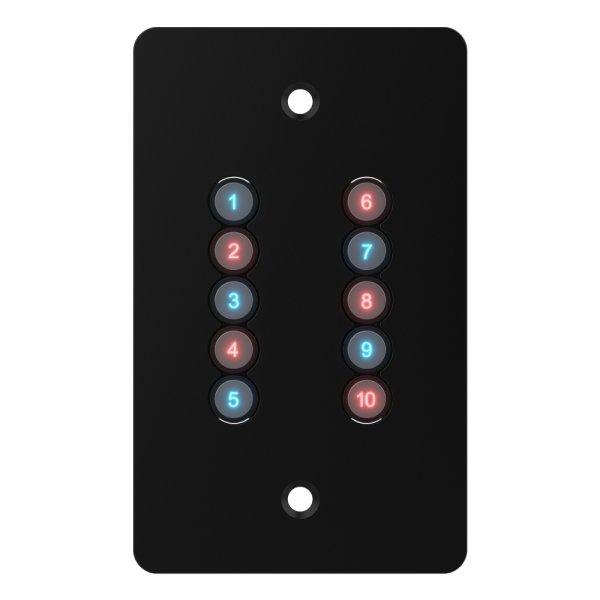 画像2: ChamSys GeNetix 10Scene Wall Plate (2)
