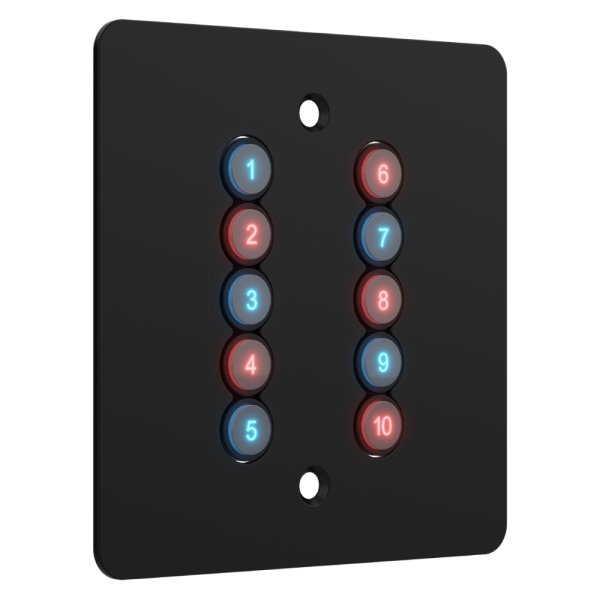 画像4: ChamSys GeNetix 10Scene Wall Plate (4)
