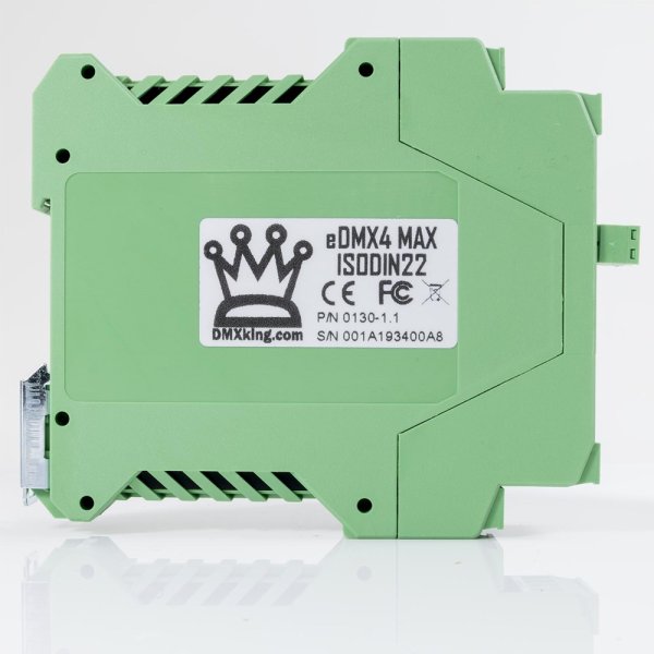 画像1: DMXking eDMX4 MAX ISO DIN（DMXキング） (1)
