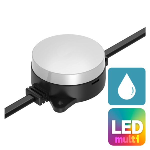 画像1: ENTTEC Smart PXL 60 Dot RGB 24V Black /  Flat diffuse (1)