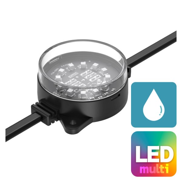 画像1: ENTTEC Smart PXL 60 Dot RGB 24V Black / Flat (1)