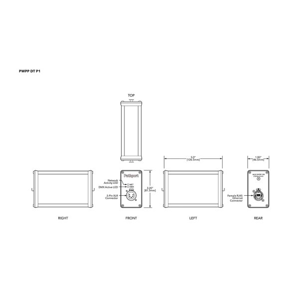 画像2: Pathway Pathport Portable DMX Ethernet Gateway(パスウェイ)Desktop XLR5F (2)