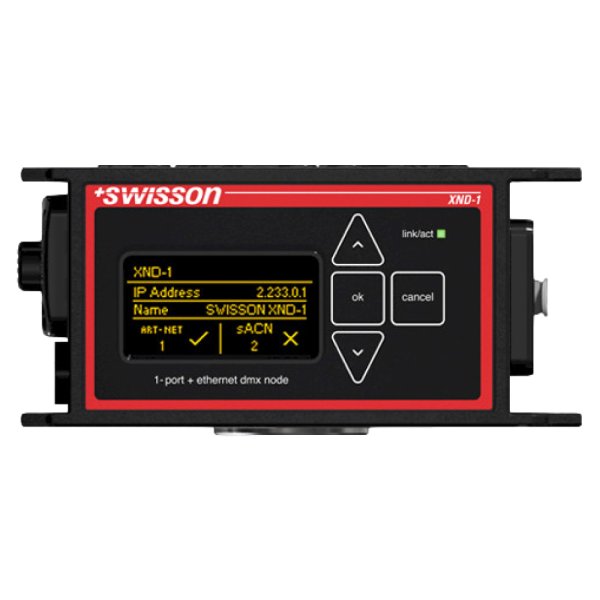 画像2: Swisson 1-Port 2 Universe DMX Node – XND-1 (2)
