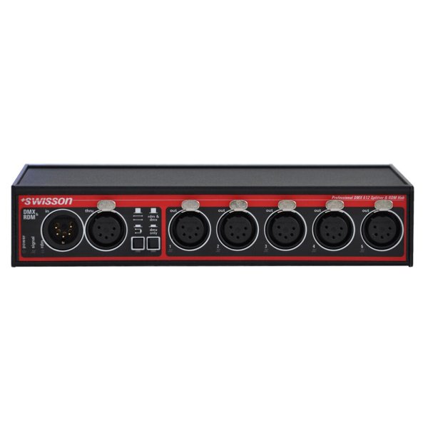 画像2: Swisson RDM & DMX Splitter / Booster - XSR Series(スウィッソン RDM&DMX スプリッター ブースター) (2)