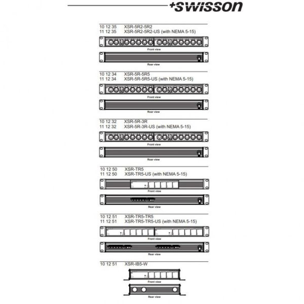 画像7: Swisson RDM & DMX Splitter / Booster - XSR Series(スウィッソン RDM&DMX スプリッター ブースター) (7)