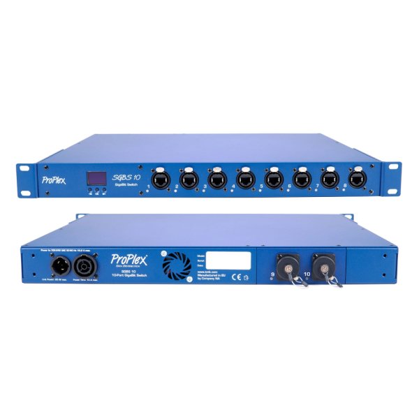 画像1: TMB ProPlex Simple GBS 10-Port Switch（シンプルGBS 10ポートスイッチ） (1)