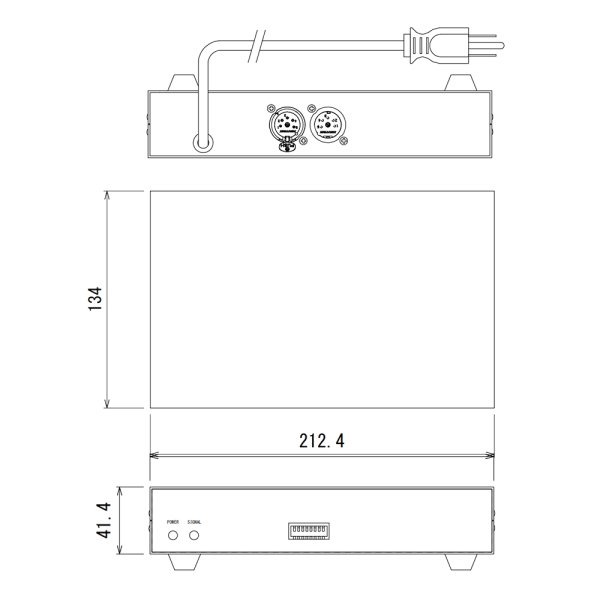 画像1: タマ・テック・ラボ DMX信号補正機 (1)