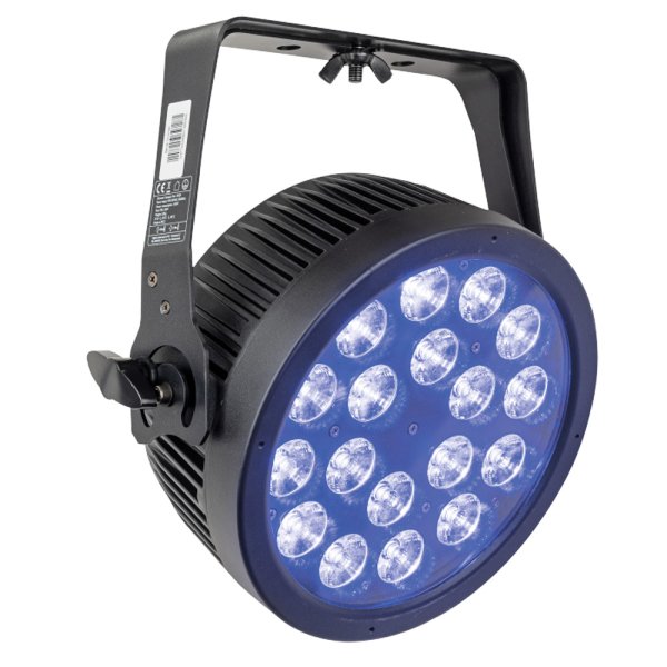 画像2: HIGHLITE Showtec Compact Par 18 Q4 RGBW - Black(ショーテック コンパクトパー 18 Q4 RGBW 黒) (2)