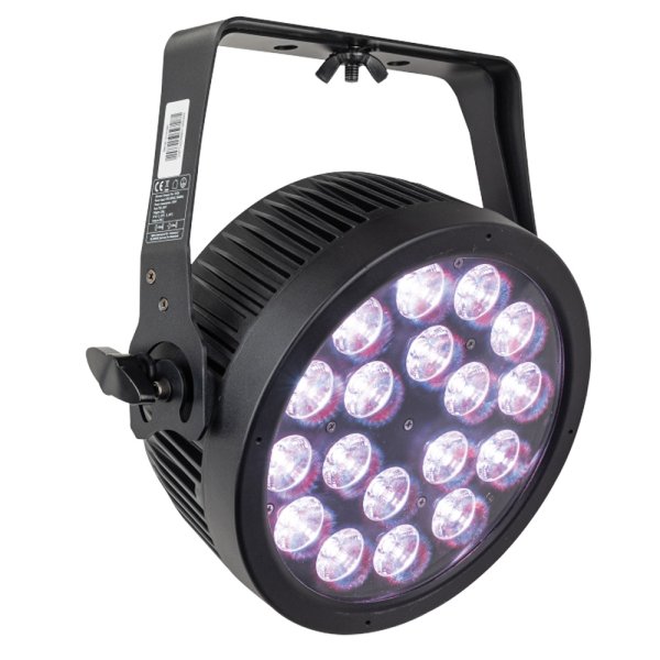 画像4: HIGHLITE Showtec Compact Par 18 Q4 RGBW - Black(ショーテック コンパクトパー 18 Q4 RGBW 黒) (4)