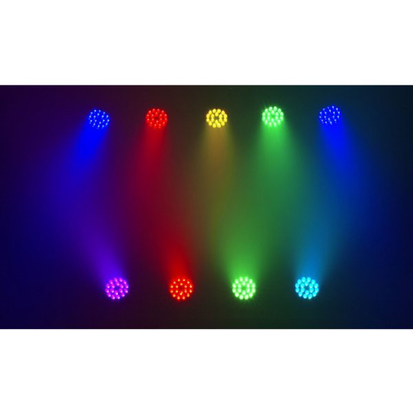 画像7: HIGHLITE Showtec Compact Par 18 Q4 RGBW - Black(ショーテック コンパクトパー 18 Q4 RGBW 黒) (7)