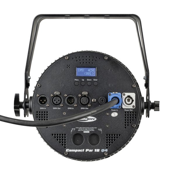画像5: HIGHLITE Showtec Compact Par 18 Q4 RGBW - Black(ショーテック コンパクトパー 18 Q4 RGBW 黒) (5)