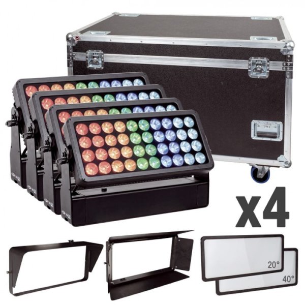 画像1: HIGHLITE Showtec Helix S5000 Q4 RGB 4台 Set (1)