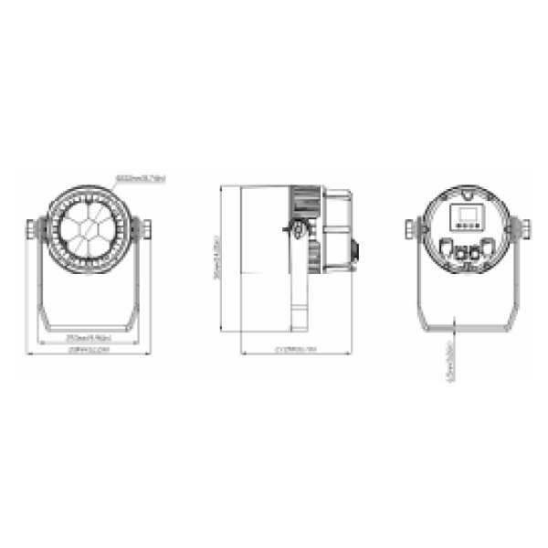 画像3: 東京舞台照明 L PAR740E IP Outdoor LED PAR (3)