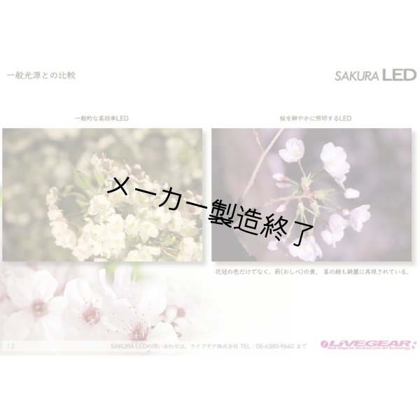 画像4: LIVEGEAR SAKURA TERAS（サクラテラス）35wタイプ (4)