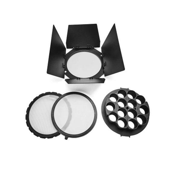 画像5: Monon Lighting BLAZ 280W LED Carshow Exhibtion Spotlight Tunable White with Barndoor (5)