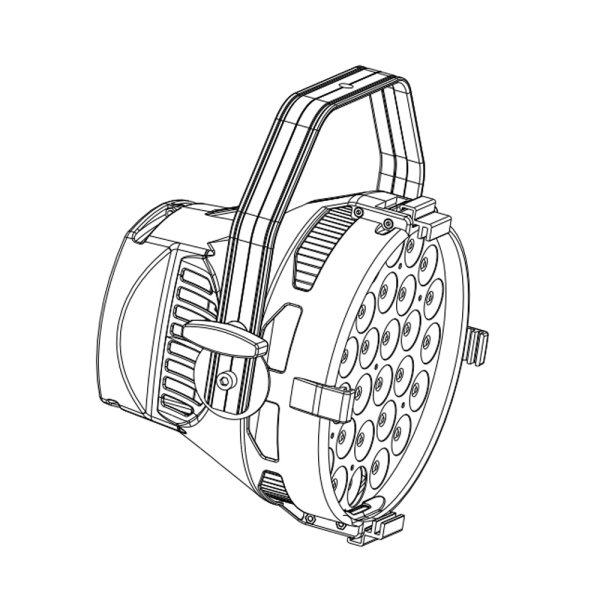 画像3: Monon Lighting EVELED 250W LED Par (3)