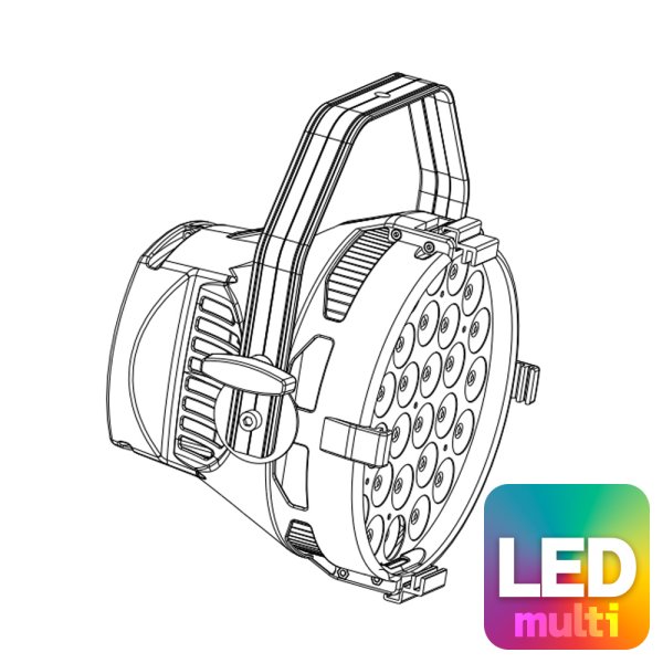 画像2: Monon Lighting EVELED 250W LED Par (2)