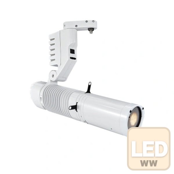 画像1: Monon Lighting GENI 50W LED Track Light LC／白 (1)