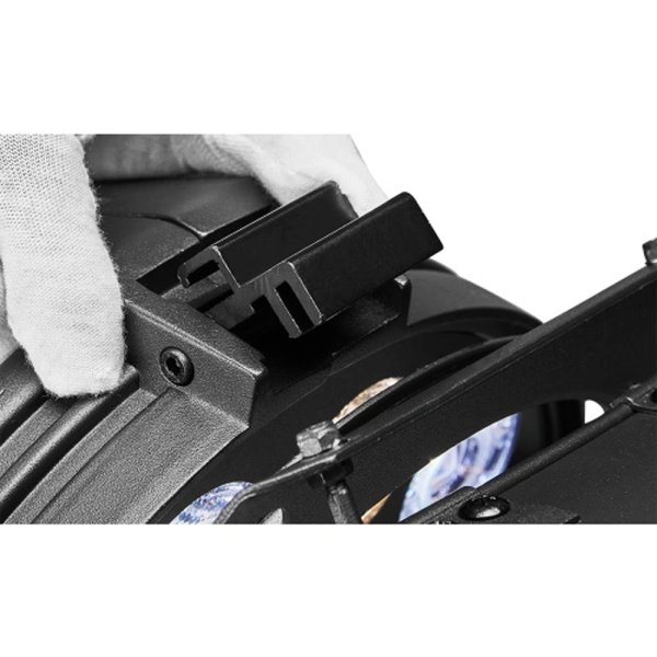 画像7: Monon Lighting BLAZ 280W LED Carshow Exhibtion Spotlight Cool White with Barndoor (7)