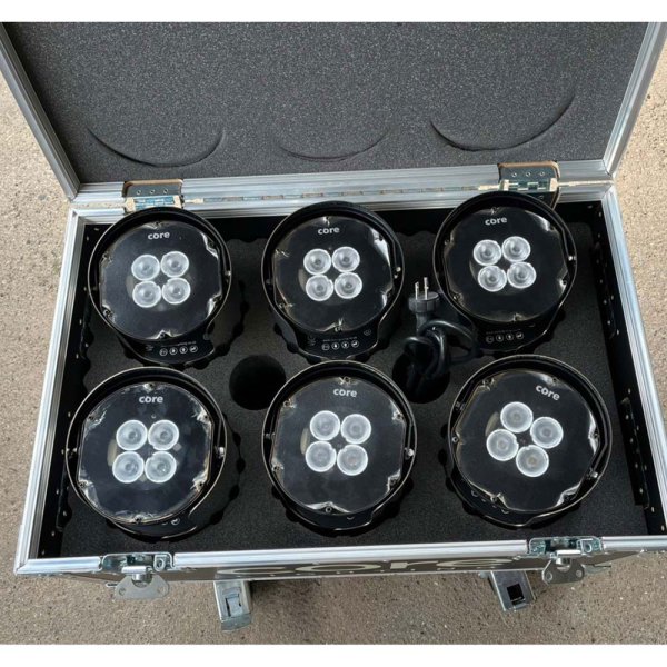 画像2: CORE Lighting ColorPoint カラーポイント（コアライティング）W-DMX 6台+充電式収納ケース付 (2)