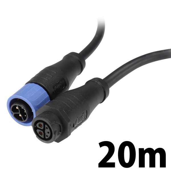 画像1: AML Lighting IP65 Pixel Strip 80 Data/Powerケーブル延長用／20m (1)