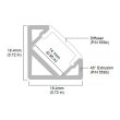 画像2: City Theatrical Diffuser for 45-Degree Extrusion（シティシアトリカル） (2)