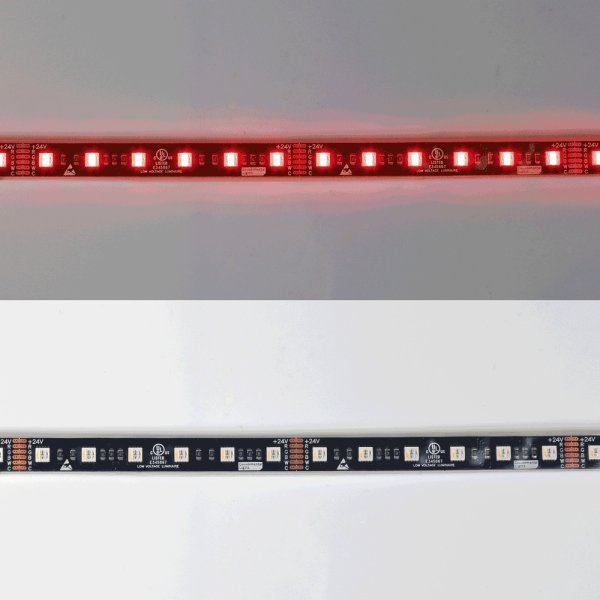 画像2: CIty Theatrical Eluxtra 5-in-1 RGB + 2400K + 6500K LED Strip Light, 24V, Outdoor, Black Finish（Eluxtra 5-in-1 RGB + 2400K + 6500K LEDストリップライト 24V アウトドア 黒色ボディ） (2)
