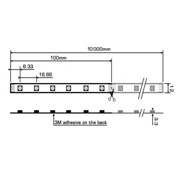 画像5: ENTTEC RGBW LED Tape (10m)(エンテック) (5)