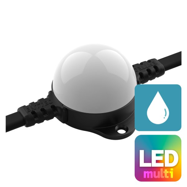 画像1: ENTTEC METAL SMART PXL40 DOT Dome Lens (1)