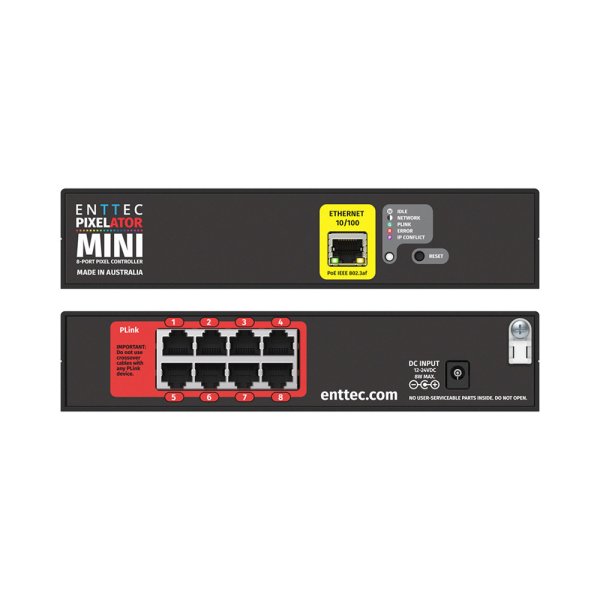 画像2: ENTTEC Pixelator Mini 16 Universe Ethernet to pixel converter(エンテック) (2)