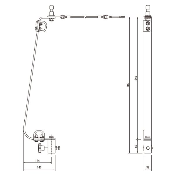 画像2: 松村 ロングハンガーアタッチメント HY (2)