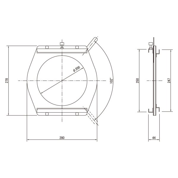 画像2: 松村 アイリスシャッタ IS-8 (2)