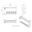 画像2: TMB ProPlex GBS 5-Port GIGABIT PoE Switch DIN Rail Mount (2)
