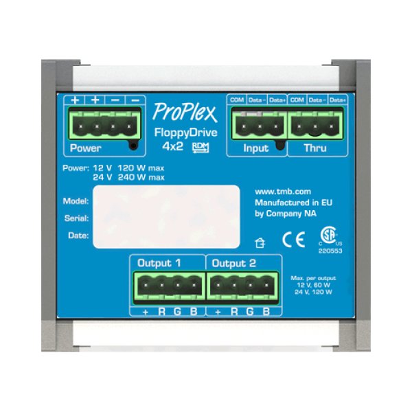 画像1: TMB ProPlex FloppyDrive, DIN Rail Mount RDM（ティーエムビー プロプレックス フロッピードライブ） (1)