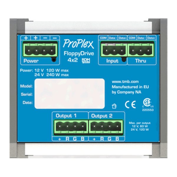 画像1: TMB ProPlex FloppyDrive 4×2 DIN Rail Mount（ティーエムビー プロプレックス フロッピードライブ） (1)