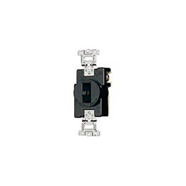 画像2: Panasonic 舞台照明用C型接地2P20A 埋込コンセント(ブラック)20個入り (2)