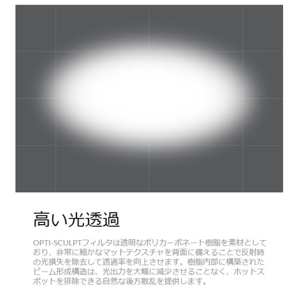 画像16: Rosco OPTI-SCULPT ディフューザーフィルター (16)