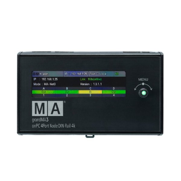 画像3: MA Lighting grandMA3 onPC 4Port Node DIN-Rail 4k(グランマ3 オンPC 4ポートノード DINレール 4k) (3)
