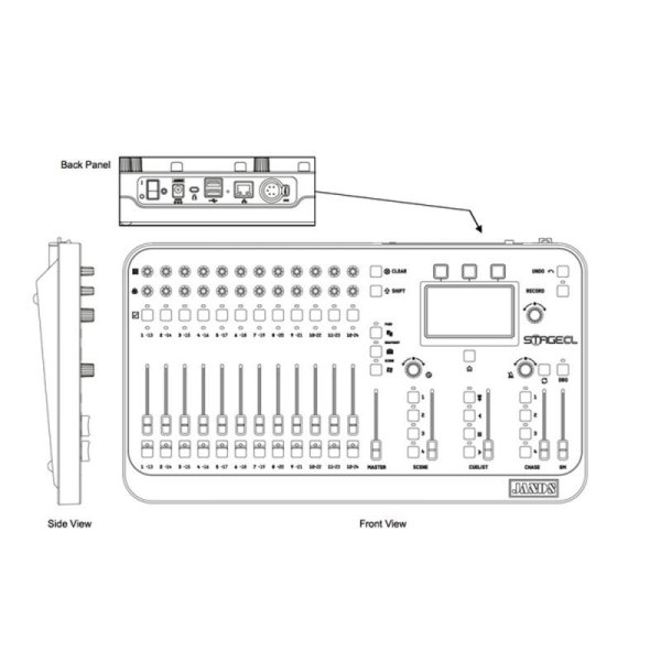 画像6: Jands Stage CL Console (ジャンズ ステージCLコンソール) (6)