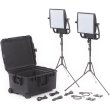 画像1: Litepanels Astra 3X Bi-Color LED Panel Traveler Duo V-Mount Kit [SKU: 935-3203]（ライトパネル アストラ） (1)