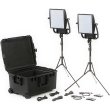 画像1: Litepanels Astra 6X Bi-Color LED Panel Traveler Duo Gold Mount Kit [SKU: 935-3208]（ライトパネル アストラ） (1)